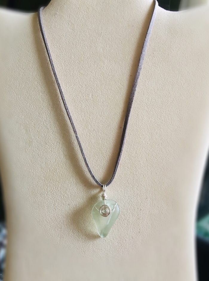 Seafoam & Silver Egyptian Coil - Image 3