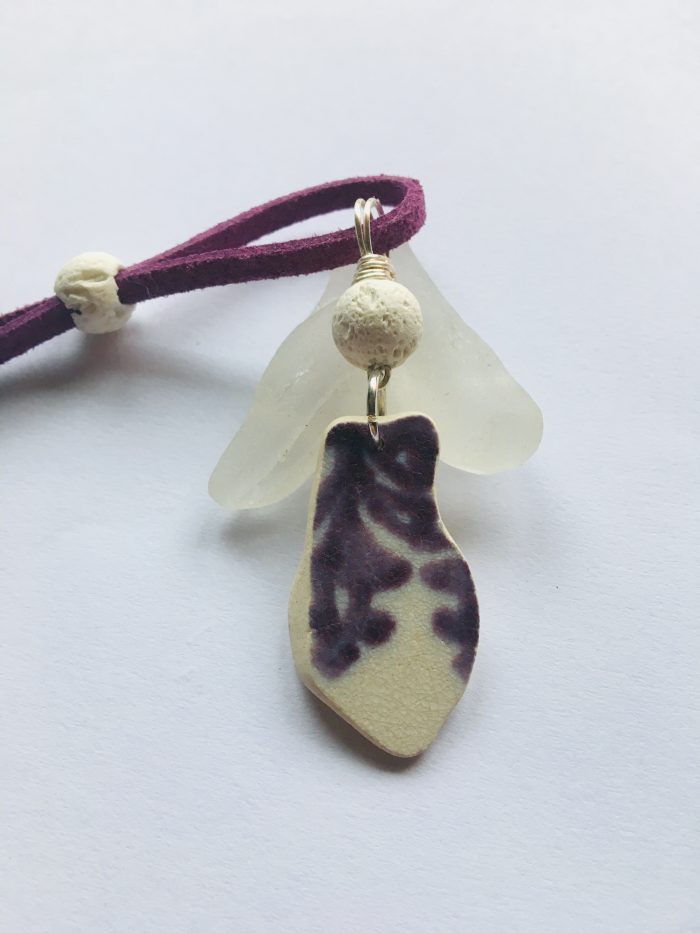Pottery Collection ~ Purple & Lava Bead - Image 3