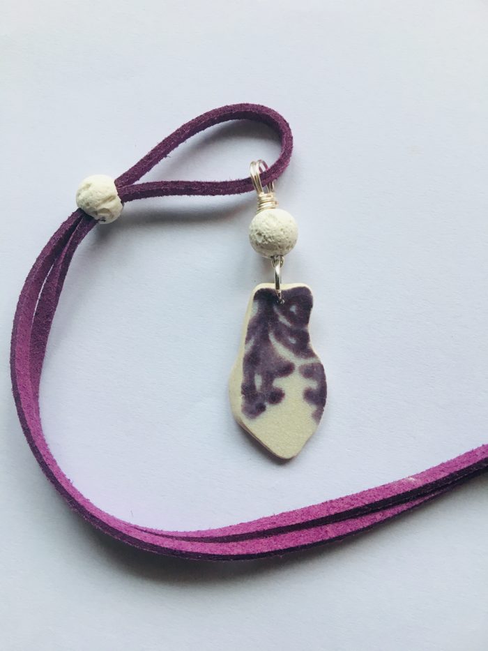 Pottery Collection ~ Purple & Lava Bead - Image 2