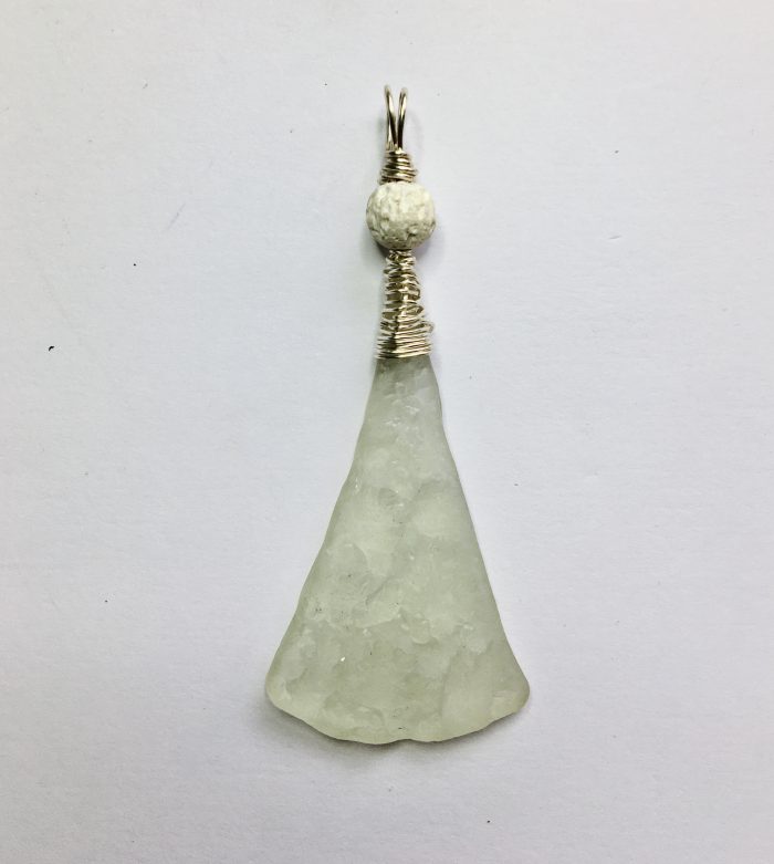 Triangle Textured Seaglass - Image 3