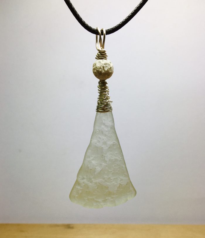 Triangle Textured Seaglass - Image 2